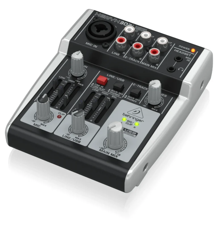 Behringer 302USB Mixer - Right